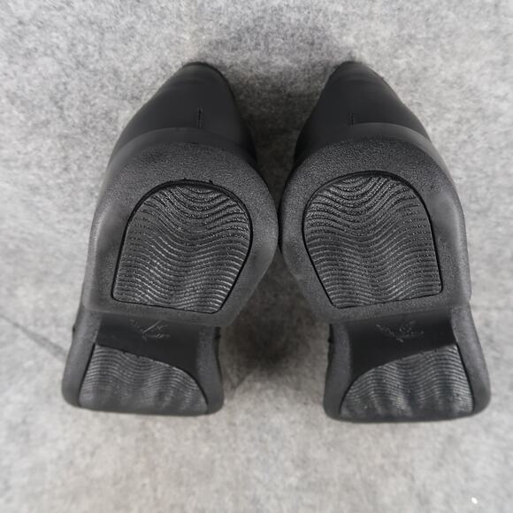 Dromedaris Shoes Womens 42 Oxford Hornbill Leather Wingtip Black Comfort Classic - Picture 12 of 13